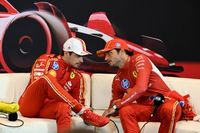 Sainz, en podio: "Lo importante era que ganase Leclerc"