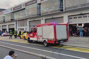 Wybuch w padoku na Nurburgringu. Są ranni