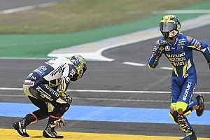 Abraham "really upset" after synchronised formation lap crash
