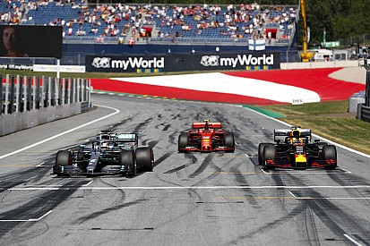 La grille de départ du Grand Prix d'Autriche