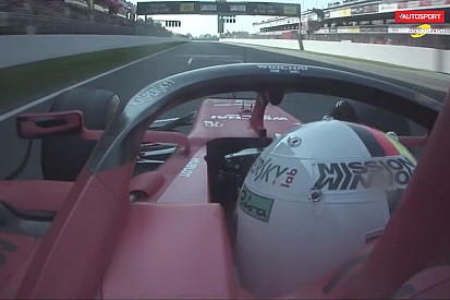 Onboard ronde van Barcelona met zes F1-wagens
