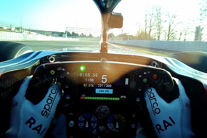 Video: Spectaculaire visorcam met Kimi Raikkonen