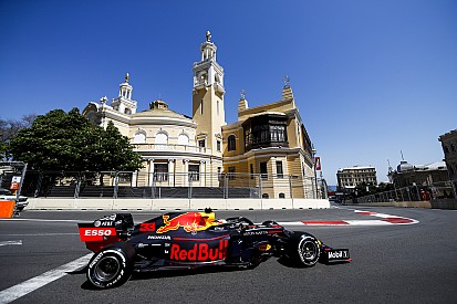 F1アゼルバイジャンGP決勝速報:メルセデス開幕4連続ワンツー! レッドブルのフェルスタッペンは4位