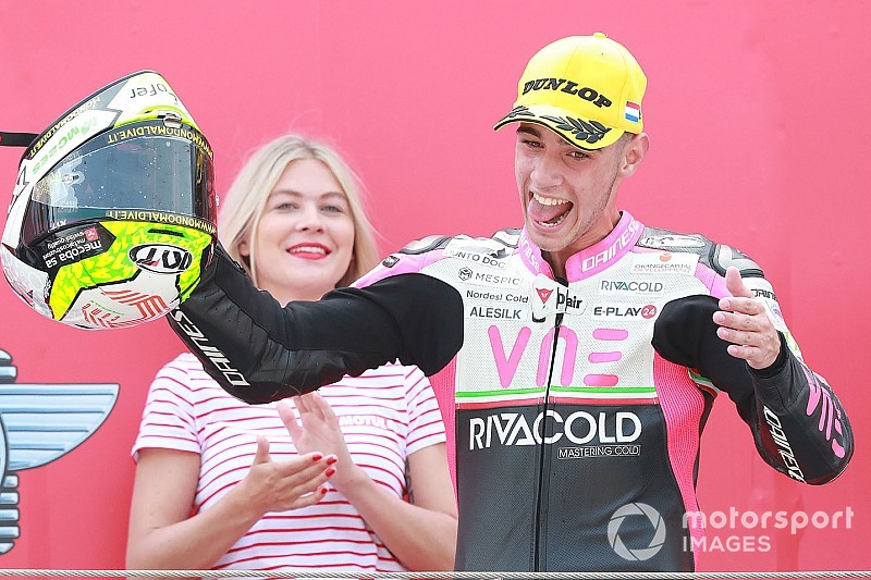 Moto3, Brno: Tony Arbolino festeggia il compleanno con la pole!