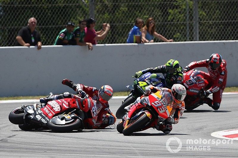 Jorge Lorenzo, Repsol Honda Team crash