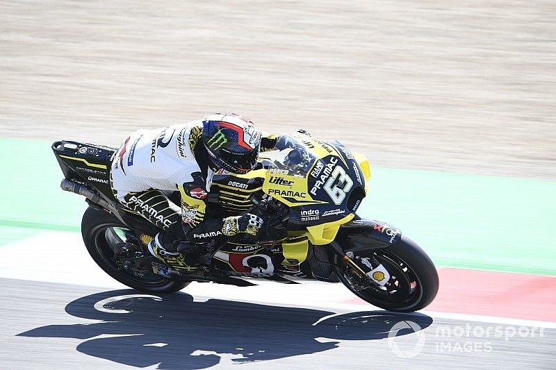 Bagnaia: “No me esperaba hacer este tiempo, apreté al máximo y salió”