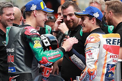 Quartararo: "Quitarle un récord a Márquez es un premio extra"