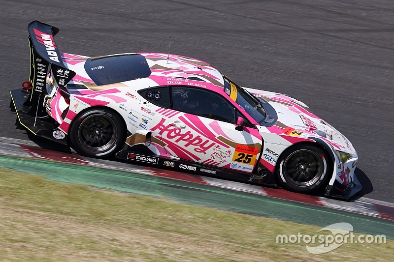 驚速ラップでGT300PPを獲得した松井孝允「明日の決勝はブッちぎりたい」