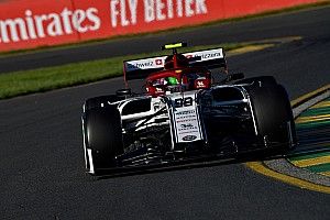 L'Alfa Romeo de Giovinazzi avait un fond plat endommagé