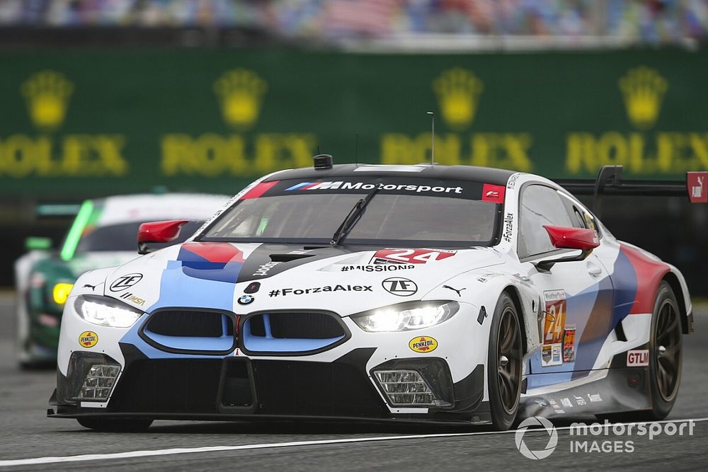 #24 BMW Team RLL BMW M8 GTE, GTLM: Jesse Krohn, John Edwards, Mozzie Mostert, Alex Zanardi