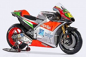 Aprilia unveils "entirely redesigned" 2016 MotoGP bike