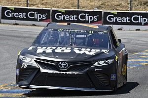 Truex passes Allmendinger to win hectic first stage at Sonoma