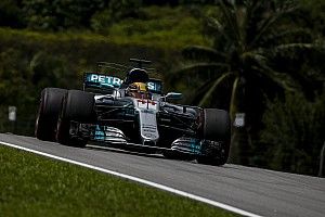 De startopstelling voor de Grand Prix van Maleisië
