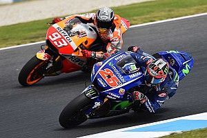 Vinales hits out at Marquez for following him on long run