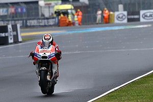 Lorenzo revela que não se sentiu seguro em pista molhada