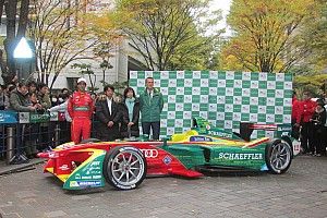 【フォーミュラE】東京の公道をFEマシンが駆け抜けた! ディ・グラッシがドライブを担当