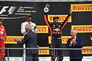 Ricciardo logró un podio inesperado
