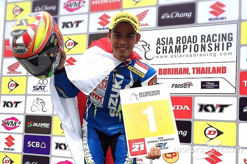 Finis kesembilan bawa Jefri juarai Suzuki Asian Challenge