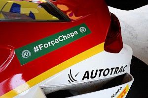 Equipes e pilotos da Stock Car homenageiam Chapecoense