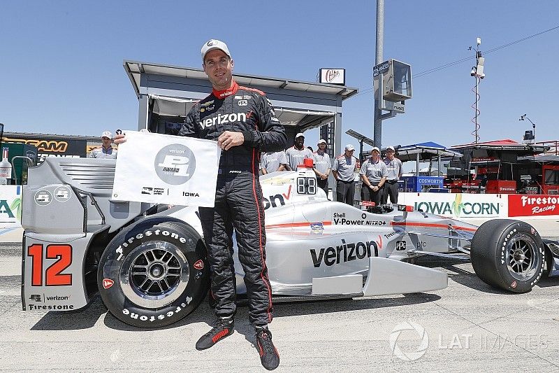 Polesitter Will Power, Team Penske Chevrolet