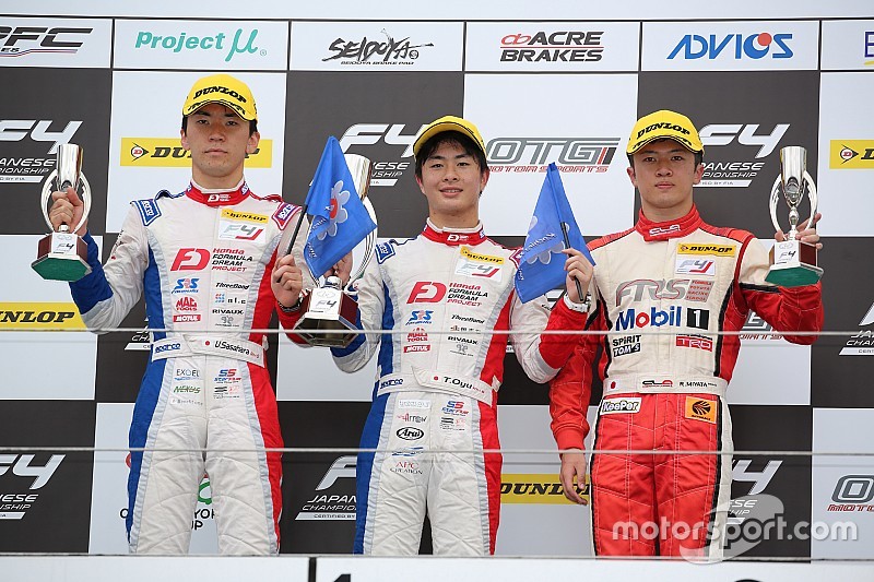 【FIA-F4】第10戦富士:大湯都史樹が今季2勝目。笹原右京は連続2位