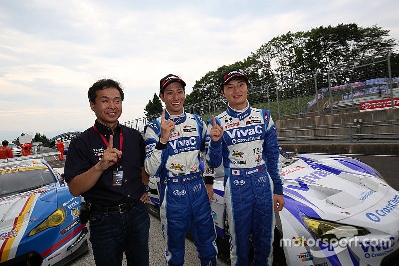 【スーパーGT】SUGO予選GT300:VivaC 86圧巻。僅差でポール獲得