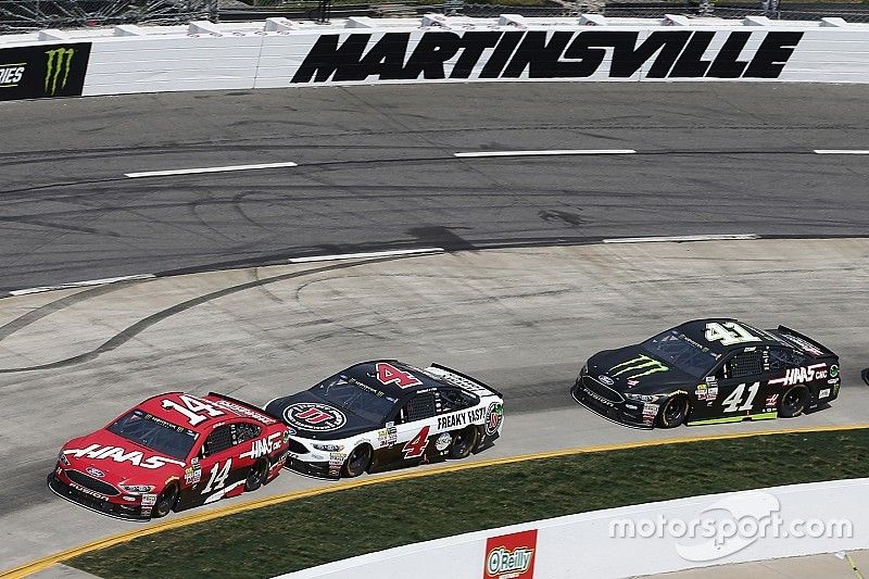 Harvick not surprised by how well Bowyer has fit in at SHR