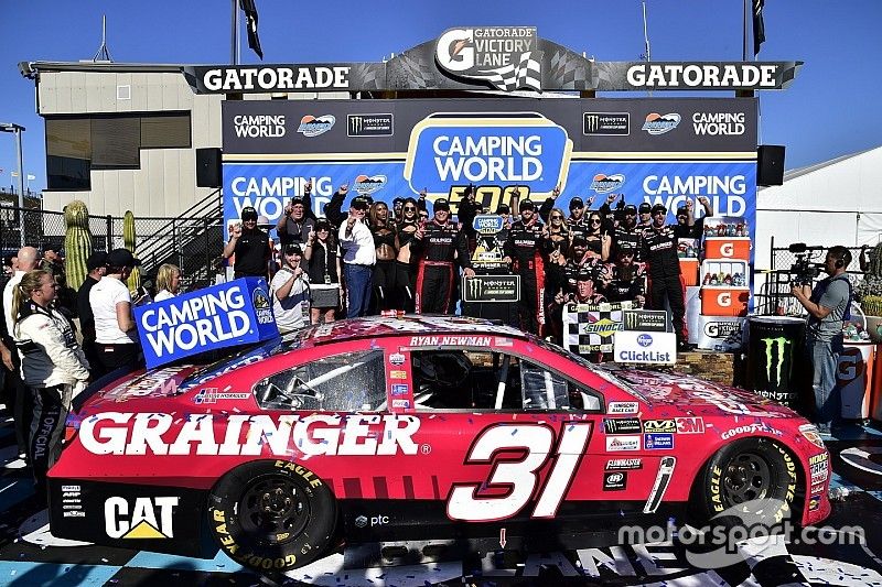 Ryan Newman, Richard Childress Racing Chevrolet wins 