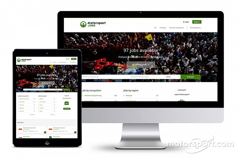 Motorsport Network lancia Motorsportjobs.com, un nuovo sito per il lavoro