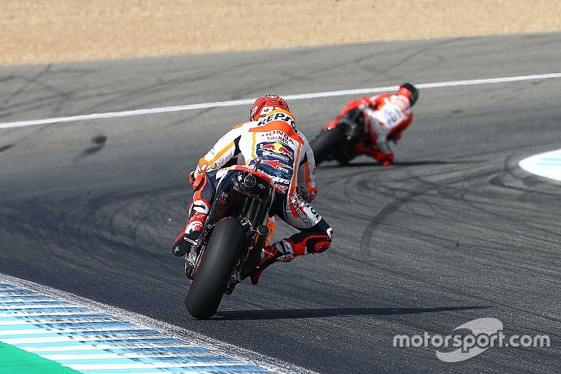 Marquez all in-t nyomott Jerezben, meg is rémült