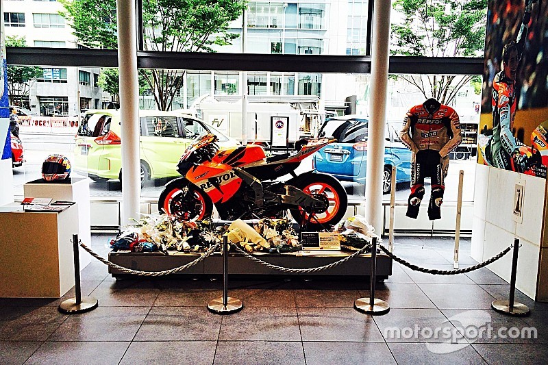 ニッキー・ヘイデン追悼展示 Hondaウエルカムプラザで開催中