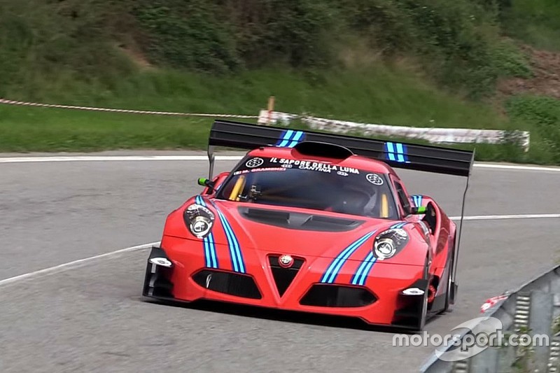 Une Alfa Romeo 4C de 600 ch pour les courses de côte