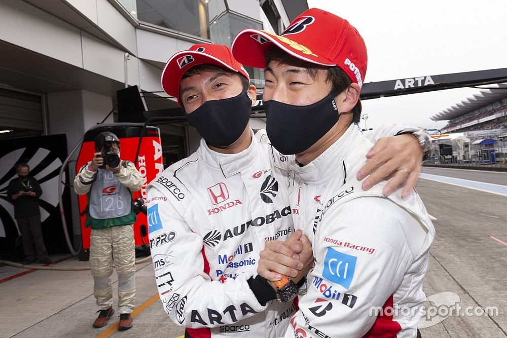 野尻智紀 Tomoki Nojiri、福住仁嶺 Nirei Fukuzumi（#8 ARTA NSX-GT）