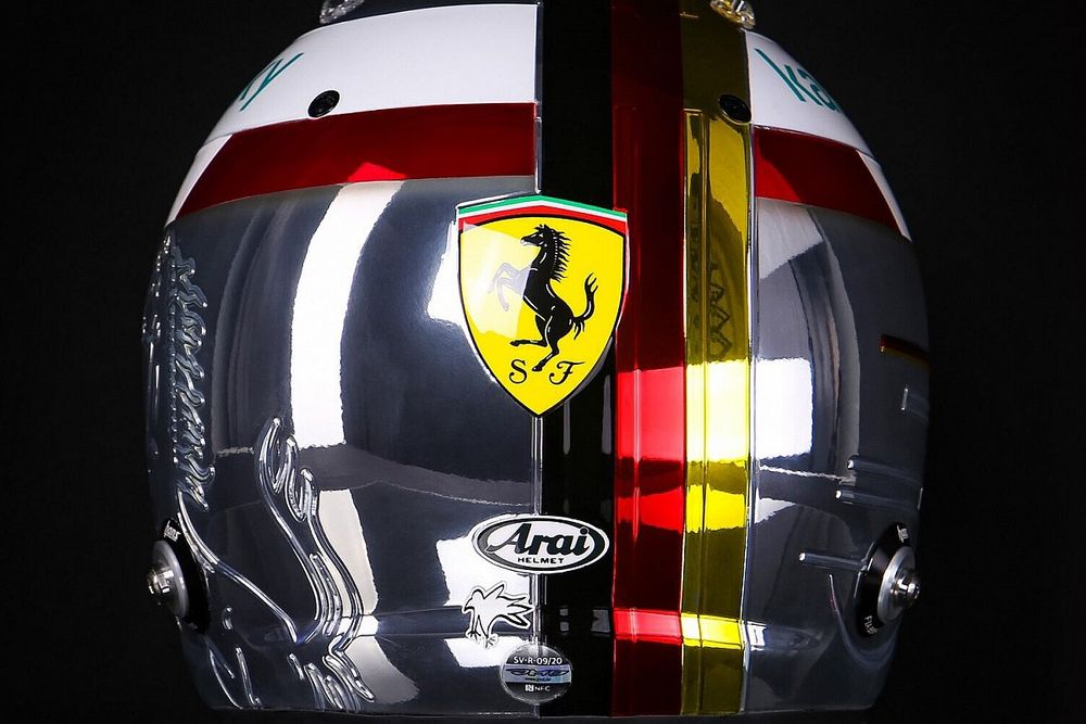 GALERIA: Capacetes de Vettel, Norris, Giovinazzi e Russell na Itália
