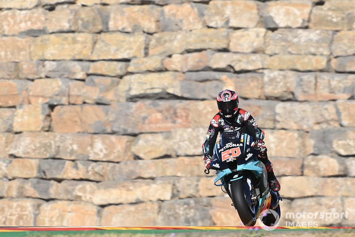 Aragon MotoGP: Quartararo, sakatlığına rağmen pole pozisyonunu aldı!
