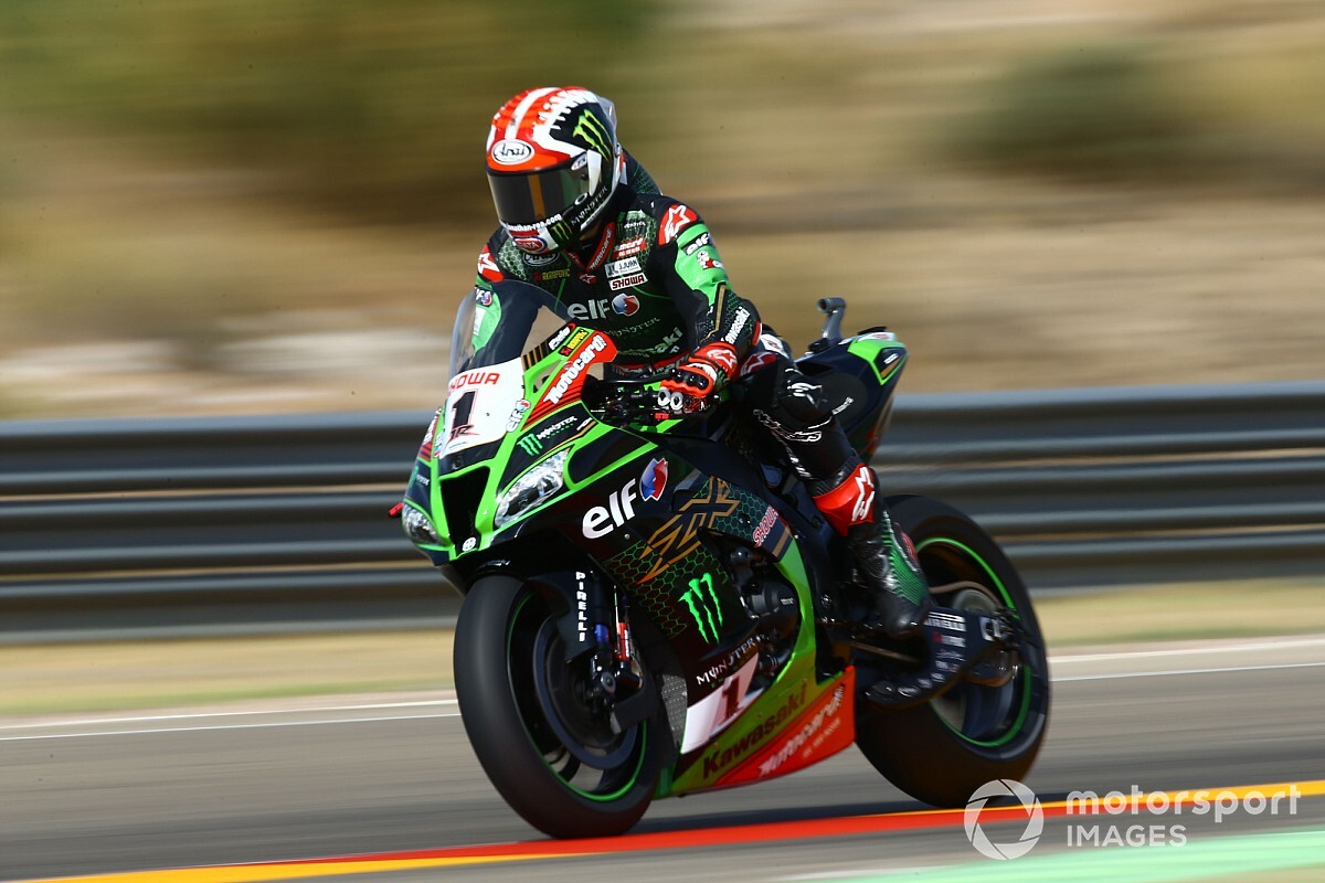 WSBK Aragon 2. antrenman: Rea lider, Lowes kaza yaptı