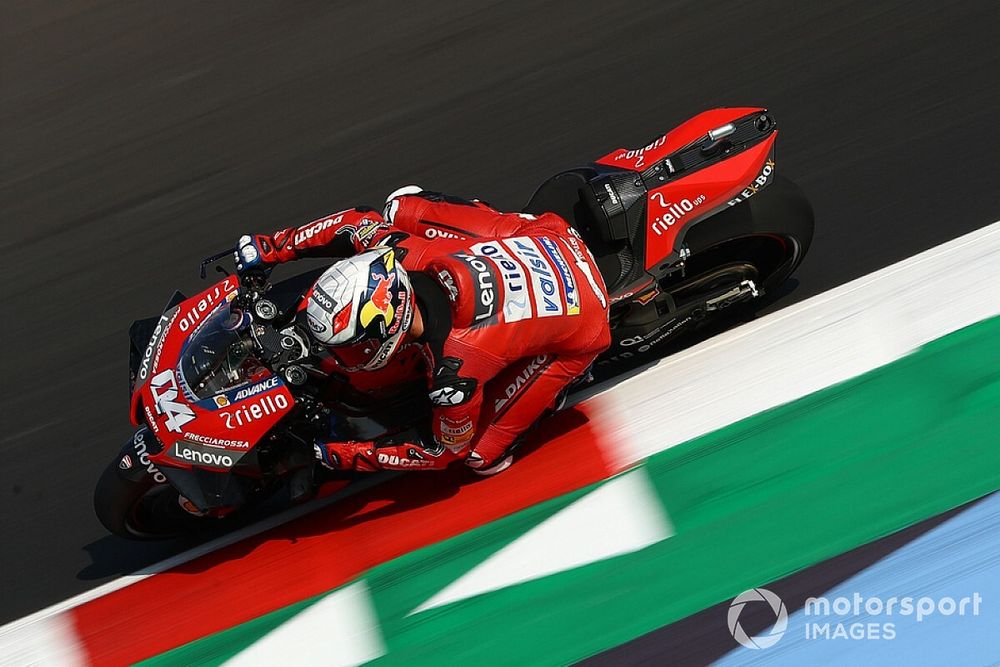 Dovizioso: "Ho voluto capire la media, non sono preoccupato"