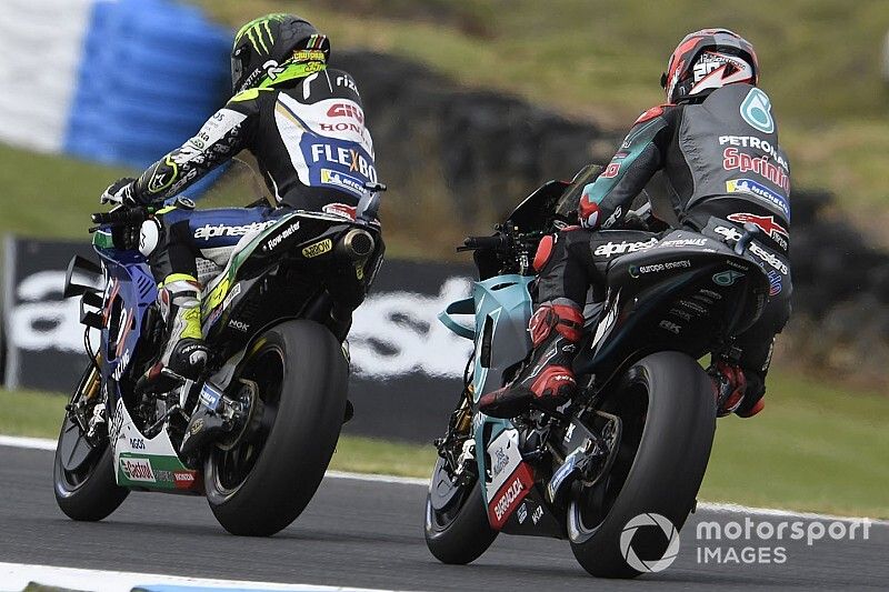 El viento obliga a cancelar la cronometrada de MotoGP