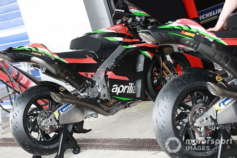 Dernier sprint pour l'Aprilia 2020, "à la limite dans les temps"