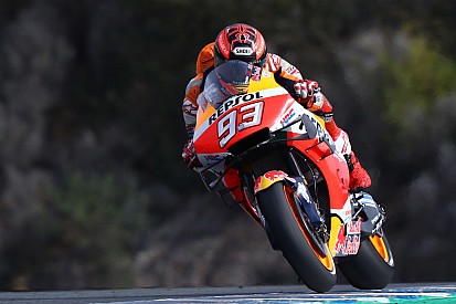 Schouder Marquez gedeeltelijk uit kom na crash in Jerez