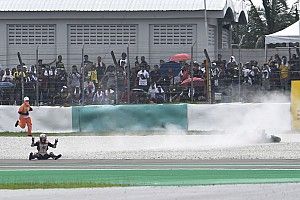 Los pilotos con más caídas en la temporada 2019 de MotoGP