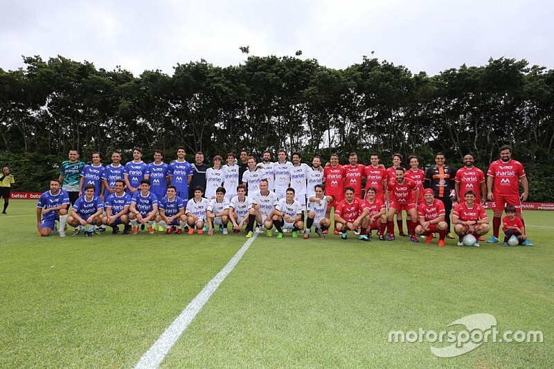 Massa, Barrichello, Di Grassi e cia: pilotos se reúnem em São Paulo para futebol solidário