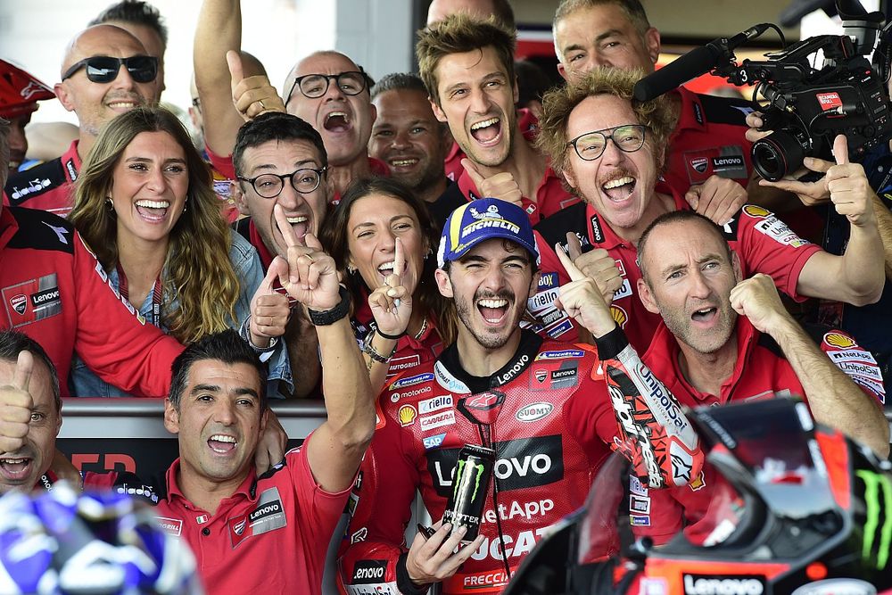Pour Ducati, une "confiance mutuelle" a relancé Bagnaia