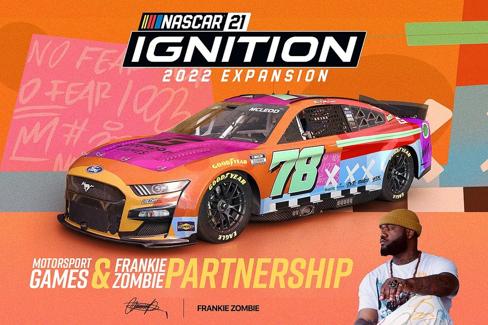 Motorsport Games and Frankie Zombie announce partnership to expand audience offerings with upcoming artistic and philanthropic activations