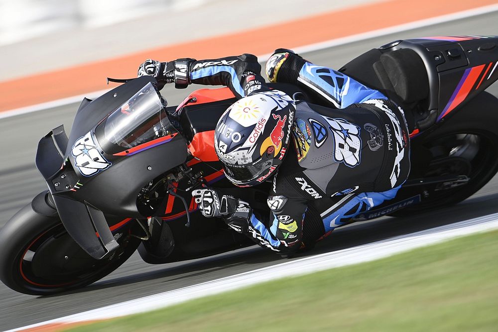 Oliveira pas inquiet de la baisse de performance d'Aprilia
