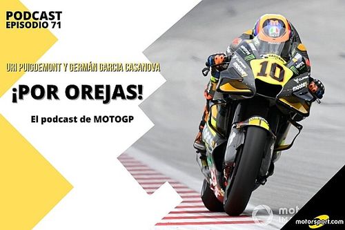 Podcast MotoGP 'Por Orejas' – Luca Marini: "Espero mi primer podio en Portimao"