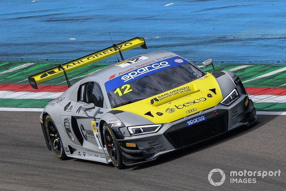 GT Sprint, Imola: Ferrari-Agostini regalano all'Audi Gara 1