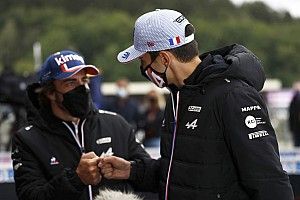 Ocon learned "quite a lot" from Alonso in first season as F1 teammates