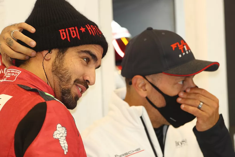 Caio Castro e Tony Kanaan