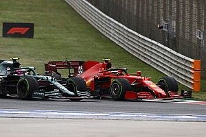 サインツJr.、最後尾から追い上げ8位入賞「PU交換のダメージ最小限! 良い1日だった」